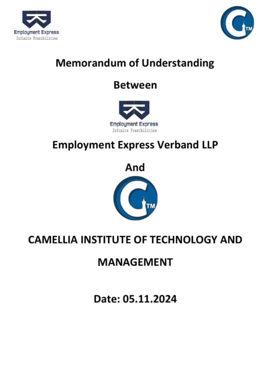 Employment Express Verband LLP — Camellia Institute of Technology and Management (CITM)